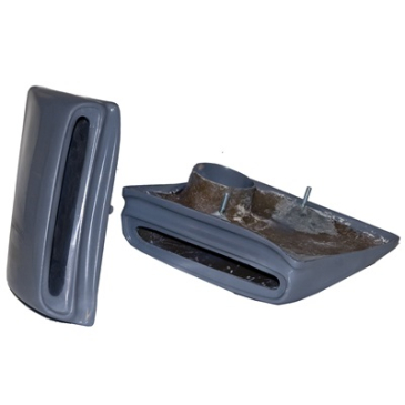 SCOTT DRAKE 1967-68 MUSTANG LOWER QUARTER FUNCTIONAL SIDE SCOOPS