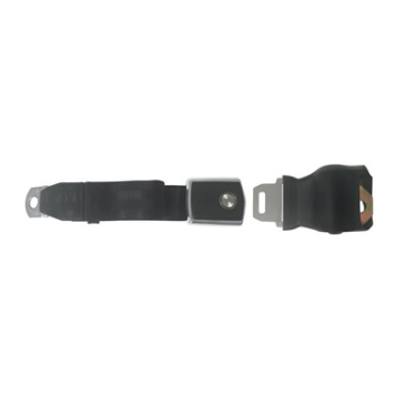 SCOTT DRAKE SEAT BELT RETRACTABLE DELUXE BLACK CONCOURS