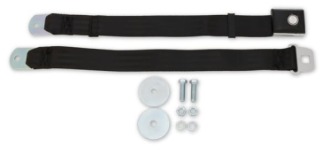 SCOTT DRAKE PUSH BUTTON SEAT BELT BLACK