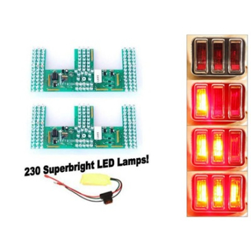 SCOTT DRAKE LED SEQUENTIAL TAIL LIGHT KIT, SUPER BRIGHT